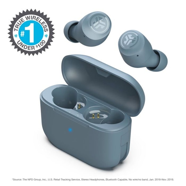 Trådlösa hörlurar - jlab - Go Air Pop - Bluetooth - In-ear - Svettsäker Blå
