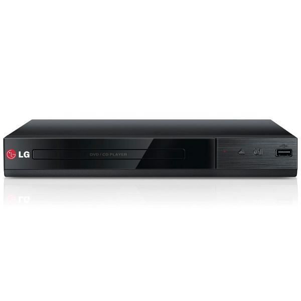 LG DP132H Full HD DVD-spelare i svart färg, HDMI, USB och analoga AV-anslutningar, mediaspelare, DVD, CD, MP3 och JPEG