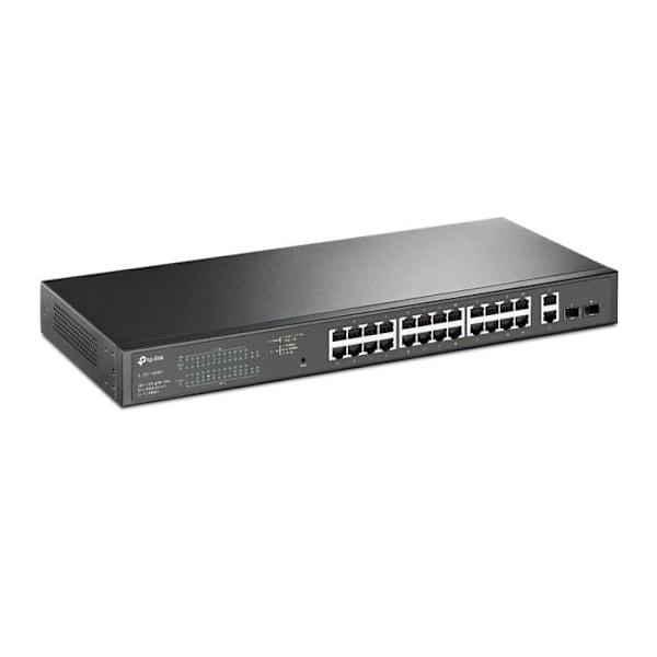 TPLINK 28-portars Gigabit Easy SmartSwitch 28-portars Gigabit Easy Smart Switch med 24-portars PoE+