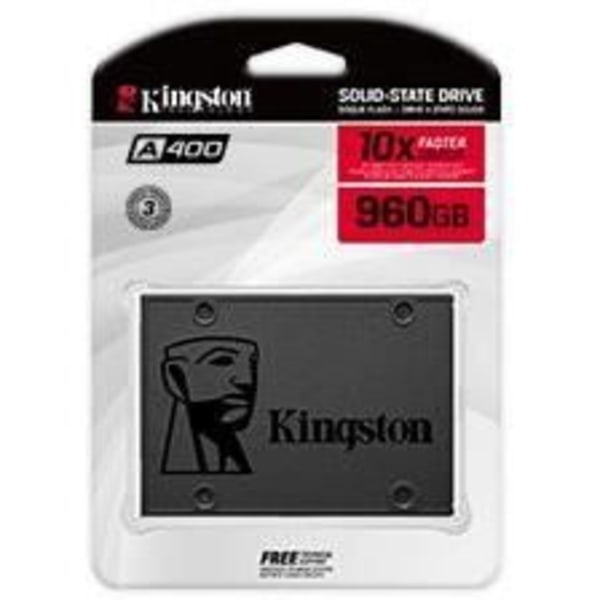 KINGSTON - Intern Solid State Drive - A400 - 960GB - 2,5" (SA400S37/960G)