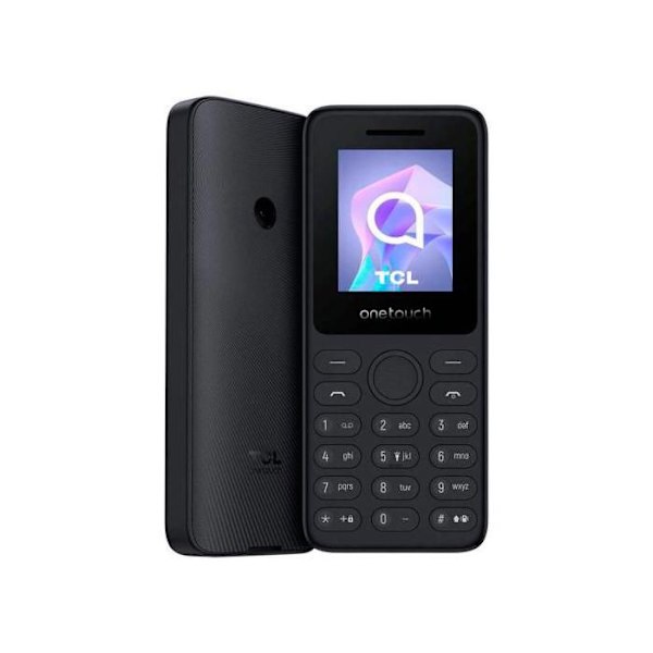 TCL Onetouch 4041 48 Mo/128 Mo Grå (Mörk nattsvart) Dubbel SIM