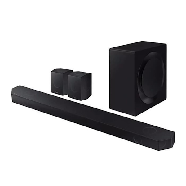 Soundbar - Samsung - HW-Q990D/ZF - 11.1.4 kanaler - Bluetooth - 656W Svart
