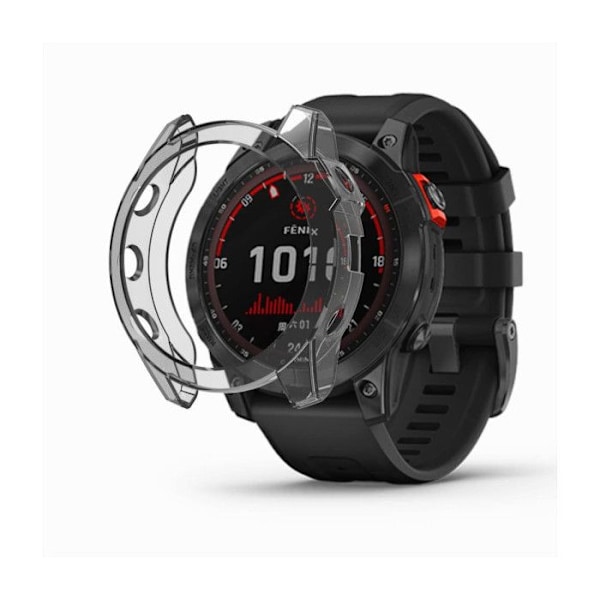 Svart silikonfodral Garmin Fenix 7 Pro