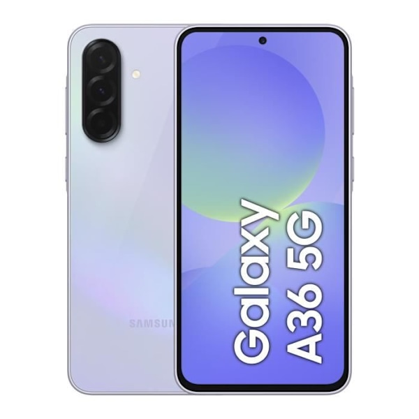 SAMSUNG Galaxy A36 5G Smartphone 256 Go Lavendel Lavendel