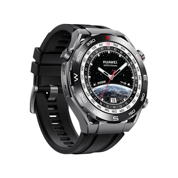 - Mått: 48,5 x 48,5 x 13 mm - Vikt: 76 gram - Skärmstorlek: 1,5 tum - Skärmtyp: LTPO AMOLED -