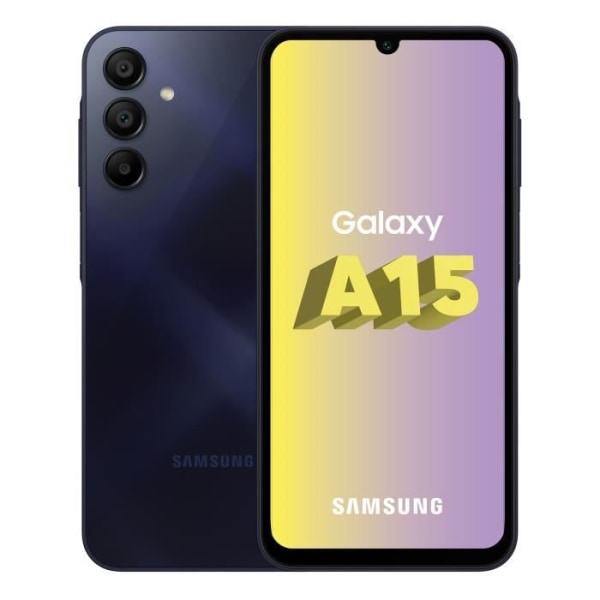 SAMSUNG Galaxy A15 5G Smartphone 128GB Midnattsblå