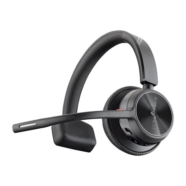 Headset - Bluetooth - trådlöst, trådbundet - USB-C - HP Inc. - Poly Voyager 4310 - Voyager 4300 UC-serien - headset - på guld