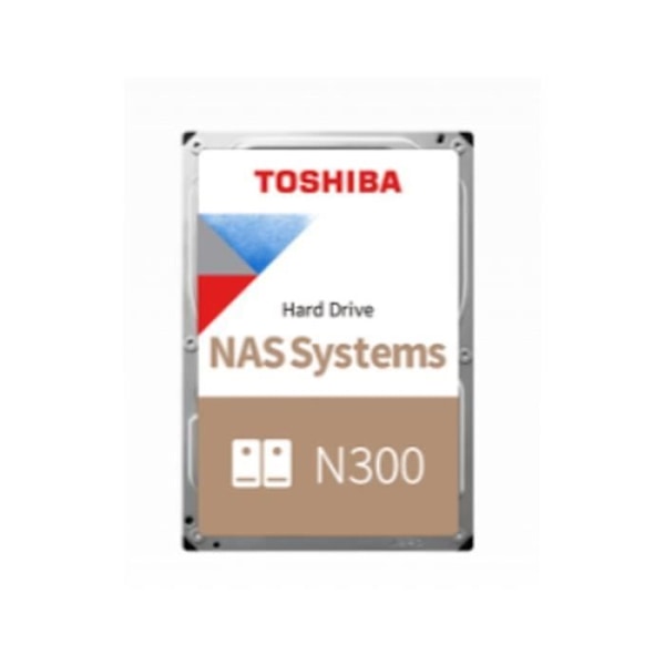 TOSHIBA - Intern hårddisk - NAS N300 - 8 To - 3,5''