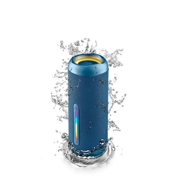 Trådlös högtalare - NGS - ROLLER FURIA 2 - 30W - Vattentålig IPX7 - Bluetooth 5.3 Blå
