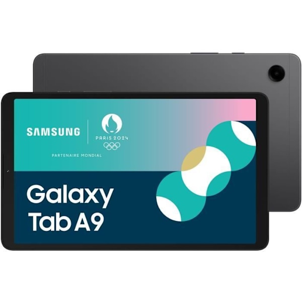 Samsung Galaxy Tab A9 4G 64GB ANTRACITGRÅ pekskärmsplatta