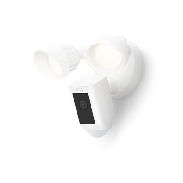 Övervakningskamera - RING - Wired Floodlight Plus - Vit - EU Vit