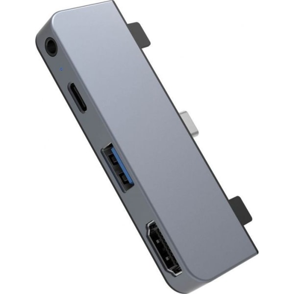Hyper Hub - HD319E-Grå - 4-i-1 USB C Hub Drive för iPad Pro (Space Grey)