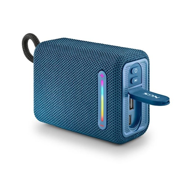 Bluetooth-högtalare - NGS - ROLLER FURIA 1 - 15W - IPX6 - LED-lampor Blå