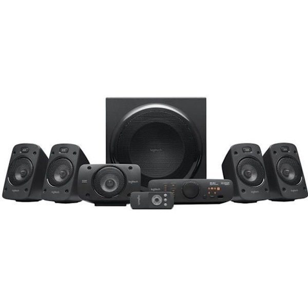 PC-högtalare - Logitech - Z906 - Svart 5.1 EU