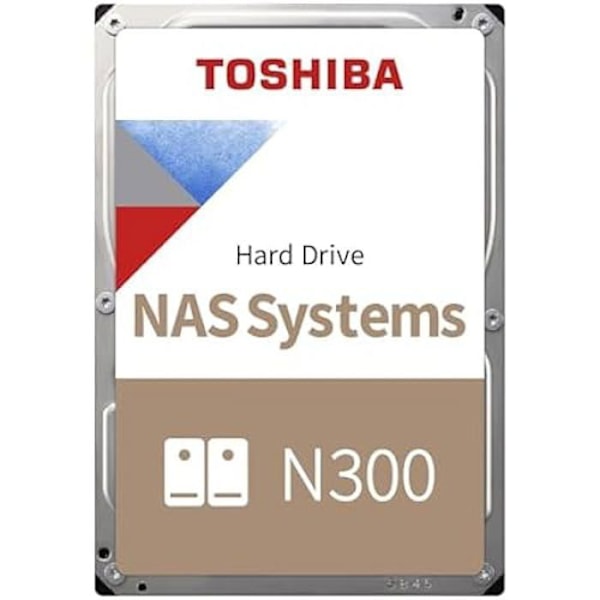 NAS - TOSHIBA - N300 - 22 To - Lagringssystem - Ideal för backup