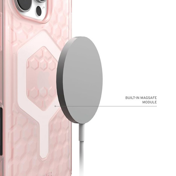 iPhone 16 Pro Fodral - UAG Essential Armor MagSafe - Rosa
