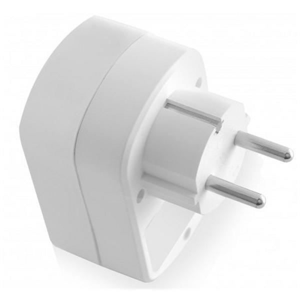 2 USB 3.1A-portar laddare - EWENT EW1211 - Vit - 95 g