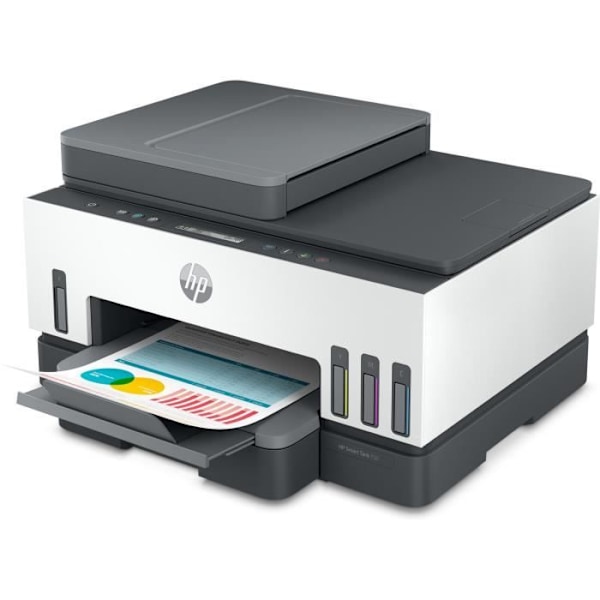 HP Smart Tank 7306 multifunktionsskrivare med färgat bläckbehållare