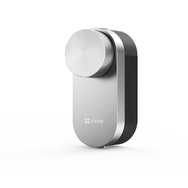 Kit för smart lås - EZVIZ - DL01Pro - Bluetooth - Fjärravlåsning - Smart lås / tangentbord / gateway Grå och svart