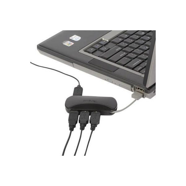 TARGUS USB 2.0 HUB - 4 Portar - Svart