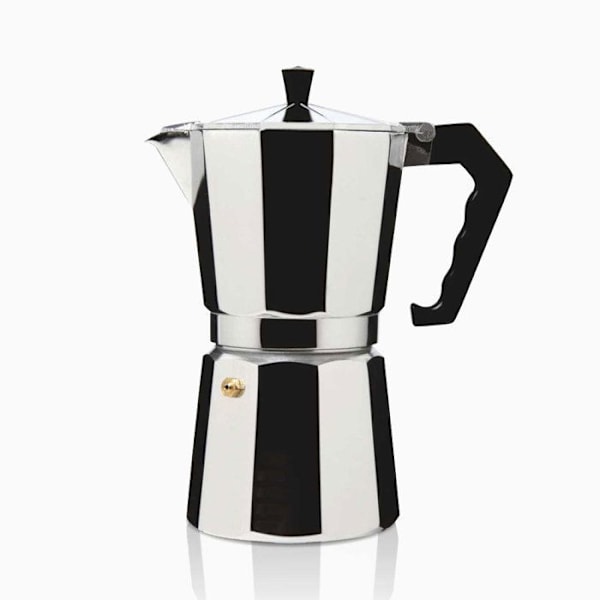 HAEGER MOKA POT 6 MOKA KAFFEMASKIN – ALUMINIUM, 6 KOPPAR