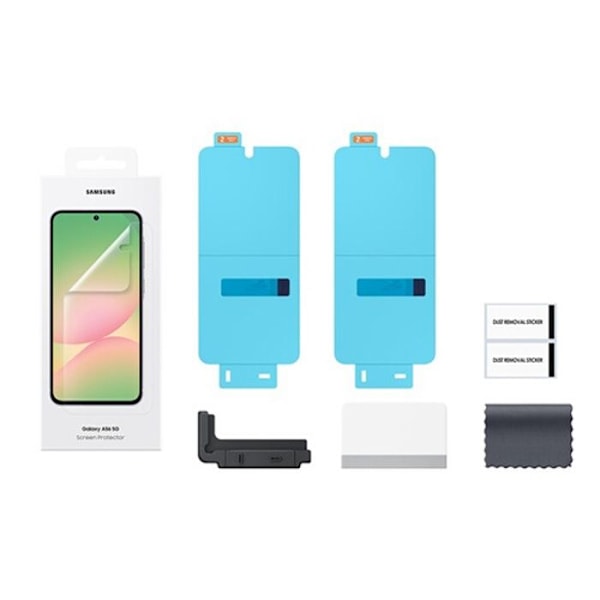 Skyddsfilm - Samsung - Galaxy A56 5G - Ultra-transparent - Repellerande mot repor - 1 enhet Transparent