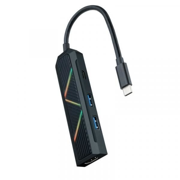 USB-C-kabel - NANOCABLE - Modell 10.16.0401 - 4K Ultra HD - 100W - Kompatibel med PD 3.0