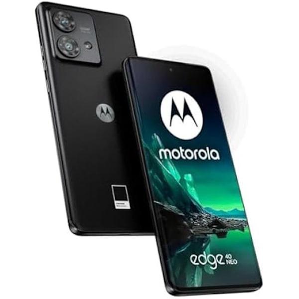 Smartphone Motorola Edge 40 Neo 16,6 cm (6,55) Dual SIM Android 13 5G USB Type-C 12 GB 256 GB 5000 mAh Svart Svart
