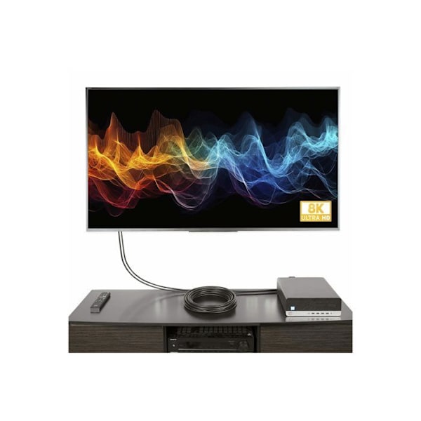 - StarTech.com - StarTech.com 33 fot (10 m) VESA-certifierad Active DisplayPort 1.4-kabel, DP8K m/HBR3/HDR10/MST/DSC 1.2/HDCP 2.2, 8K 6