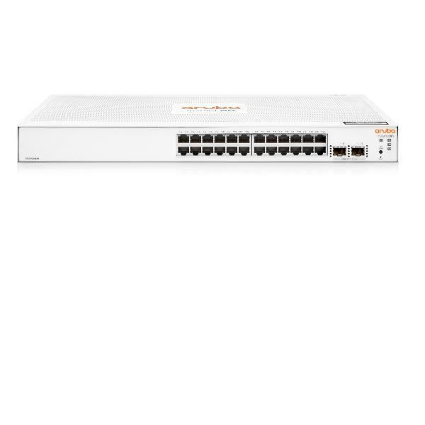 NÄTVERK, Switch, Fristående Switch, HPE Aruba Ion 1830 24g 2sfp Sw-specifikationer LAN-portar 24N LAN-portar typ och hastighet