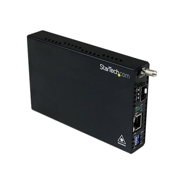 STARTECH RJ45 Gigabit Ethernet till fiberoptisk omvandlare med öppen SFP - 1000 Mbps - 1 port(ar)