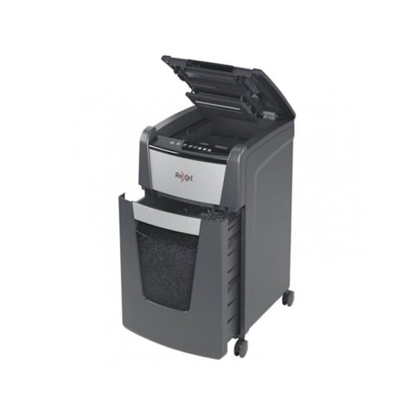 Dokumentförstörare - REXEL - Auto+ 225X - Säkerhet P4 - Kapacitet 225 ark - Behållare 60L