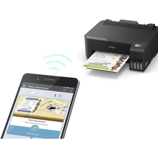 Monofunktionsskrivare - EPSON - Ecotank ET-1810 - Bläckstråleskrivare - A4 - Färg - Wi-Fi - C11CJ71401
