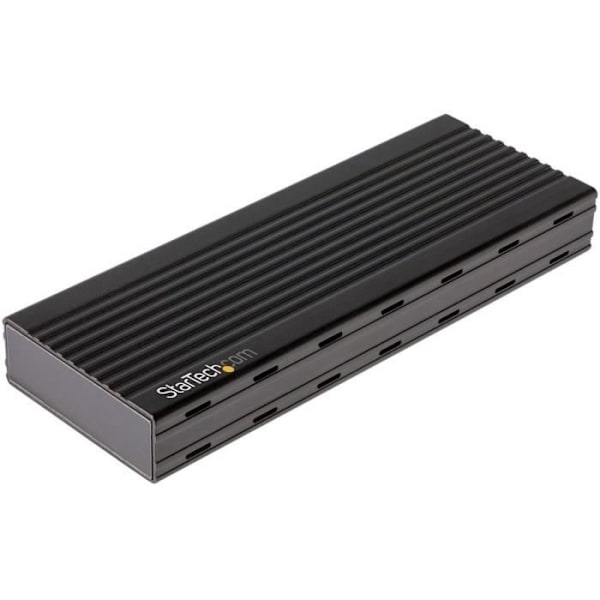 StarTech.com - M2E1BMU31C - USB 3.1 Typ C extern hårddiskhölje till M.2 NVMe SSD - 10 Gbps - PCIe SSD Svart