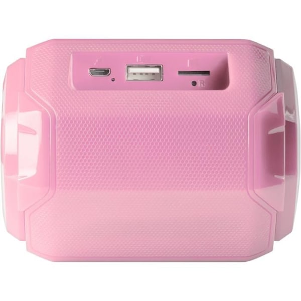 Bärbar Bluetooth-högtalare - Mars Gaming - MSBAX - 10W - RGB - 8h batteritid Rosa