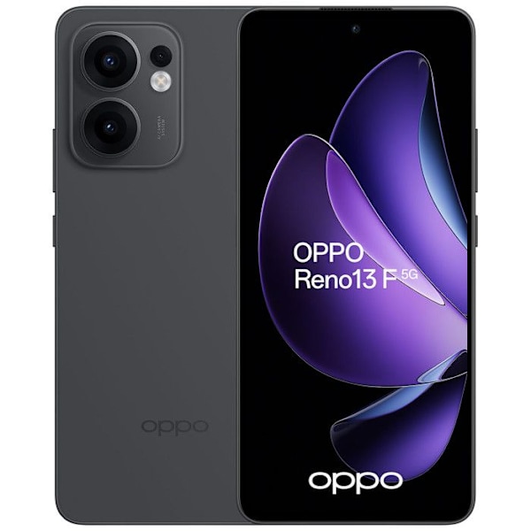 Smartphone - OPPO - Reno13 FS 5G - 12GB RAM - 512GB - 6.67" AMOLED 120Hz - 50MP IP69 - 5800mAh Grå