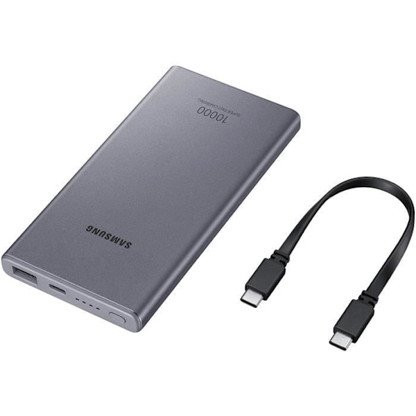 Trio 65W väggadapter - 2 x USB-C - 1 x USB-A - Svart - utan kabel