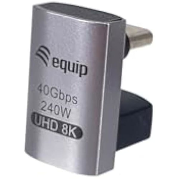 USB-C-adapter - Utrusta - Paket med 2 - 40 Gbit/s - 240 W - Plug and Play