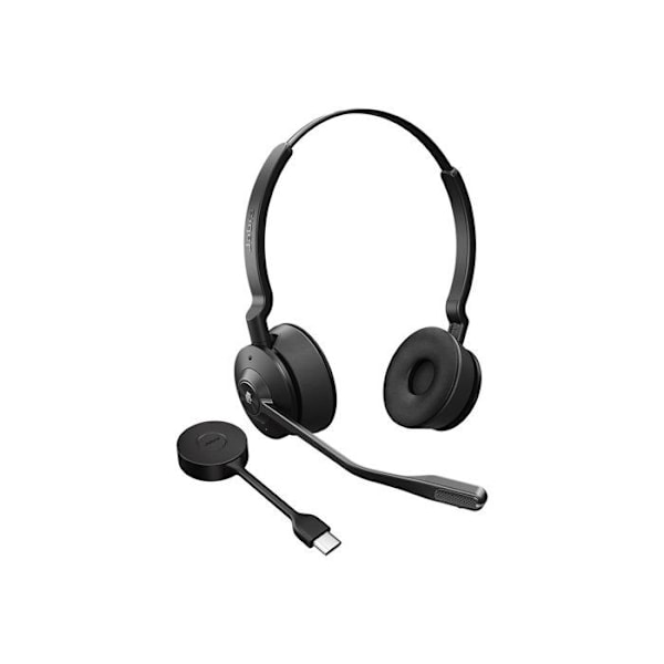 Microhörlurar JABRA Engage 55 Stereo - Trådlös - Över örat - Aktivt brusreducerande - Optimerad för Teams