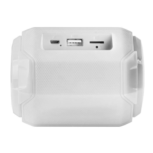 Bärbar Bluetooth-högtalare - Mars Gaming - MSBAX - 10W - RGB - 8h batteritid Vit, Svart, Rosa