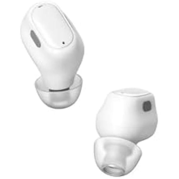 Trådlösa hörlurar - BASEUS - Bowie WM01 - Vit - In-ear - Svettavvisande Svart