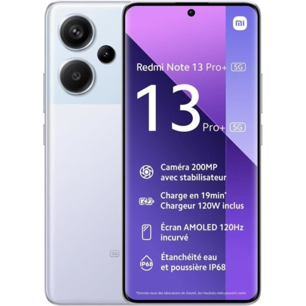 Xiaomi Redmi Note 13 Pro + 5G 8/256GB Lila EU