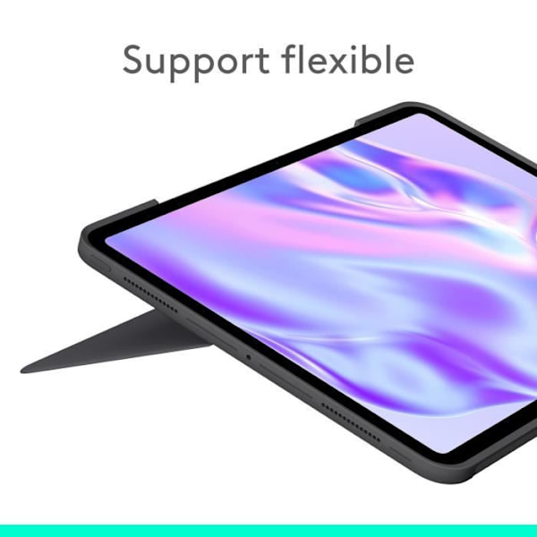 Surfplattatillbehör Logitech Combo Touch tangentbordsfodral för iPad Pro 13-tum (M4)(2024)