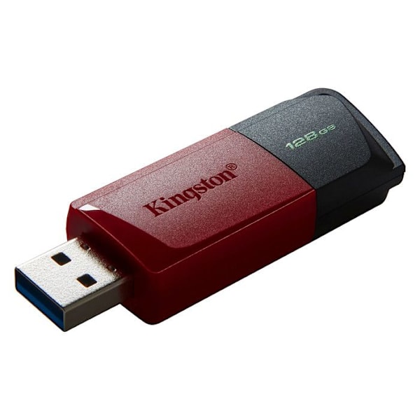 LAGRING, Usb-minnen, 128 GB, Kingston 128 GB Usb3.2 Dtexodia M Bk + Rd Svart, Röd