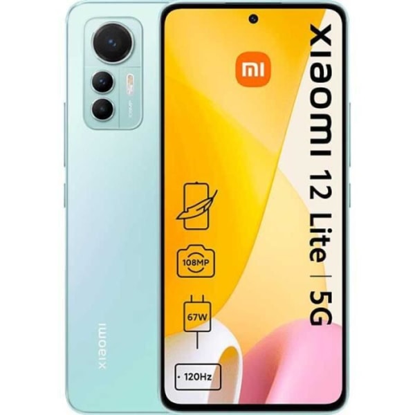 Xiaomi 12 Lite 6,55" Dual SIM 5G 8GB 128GB Grön