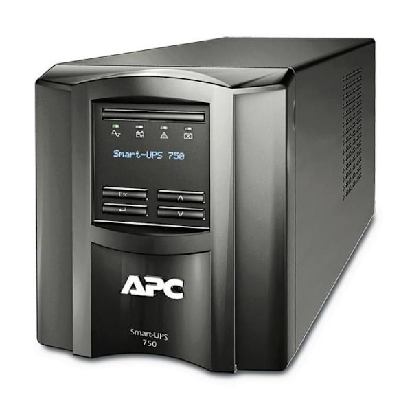 UPS - APC - SMT750IC - 750 VA - 6 AC-utgångar - Linjeinteraktivitet