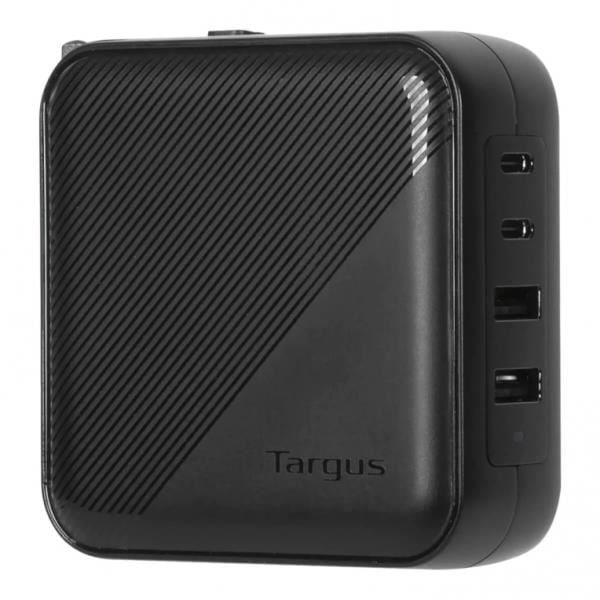 Targus APA109GL, inomhus, AC, Svart TARGUS 100W GAN LADDARE ADAPTER LADDARE - MULTI PORT - MED READAPTER är