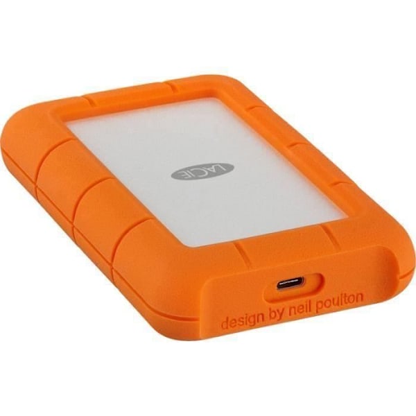 Lacie 4TB RUGGED USB 3.0 USB-C extern hårddisk