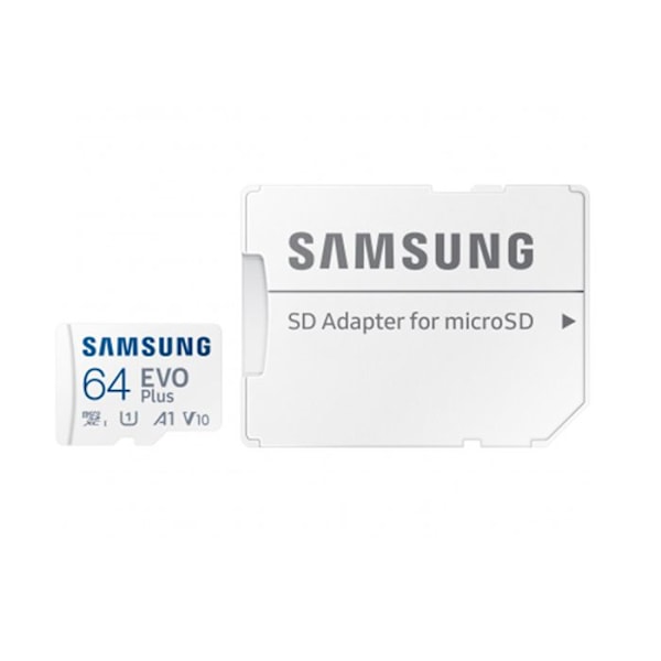 SAMSUNG 64GB MicroSD EVO PLUS minneskort