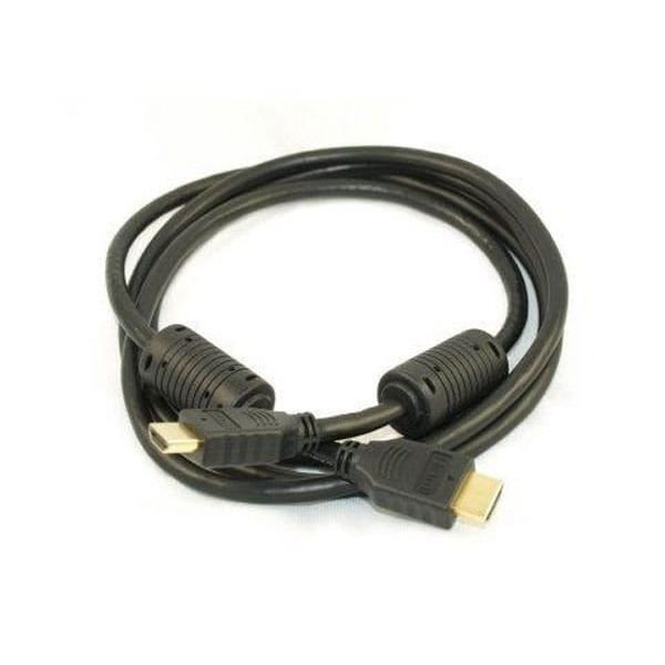Ljud- och videokabel, anslutning från HDMI (M) till HDMI (M) FONESTAR 7908 i svart färg och längd 1,8 m